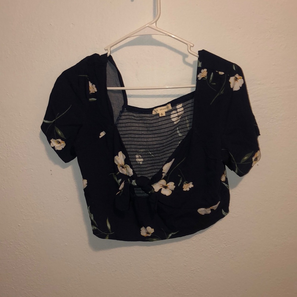 Tie in front shirt